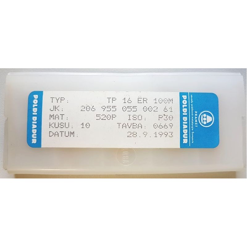 PRAMET TP 16ER 100M